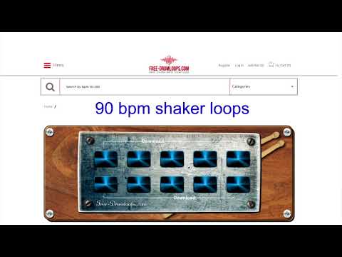 90 Bpm Egg Shaker Loops