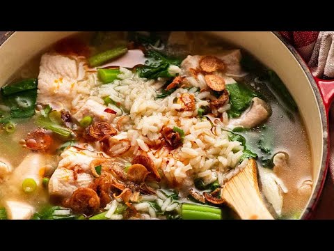 Sopa de Arroz Chinesa (rápida e fácil)