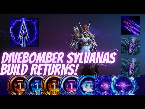 Sylvanas Wailing Arrow - DIVEBOMBER SYLV BUILD RETURNS! - Grandmaster Storm League