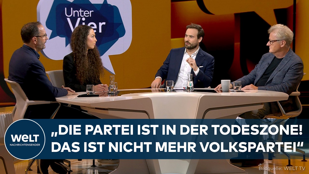 DEUTSCHLAND: "Die Partei ist in der Todeszone!" Kann sich die CDU noch retten? | UNTER VIER