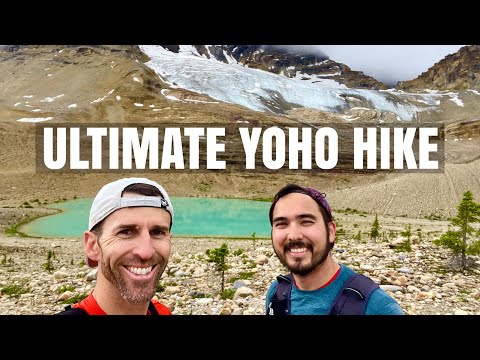ULTIMATE YOHO HIKE. Iceline, Takakkaw Falls, Emerald Lake Loop