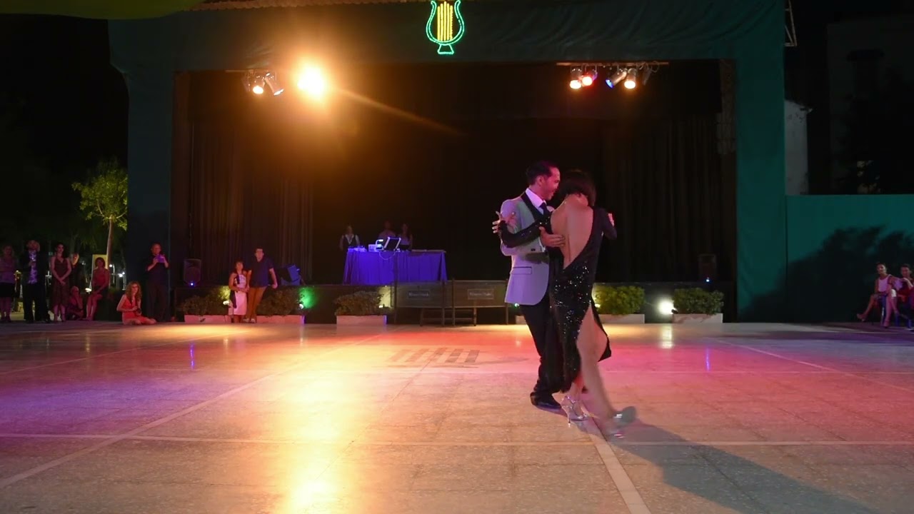Milonga.Gustavo Rosas. SHOW con Gisela Natoli en Festival de Tango en Sitges.Julio 2017.ESPAÑA.