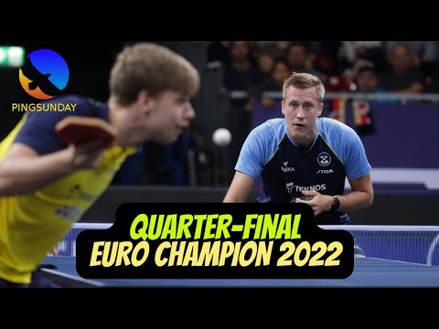 Quarter Final - Möregårdh Truls SWE – Falck Mattias SWE | Euro Champion 2022