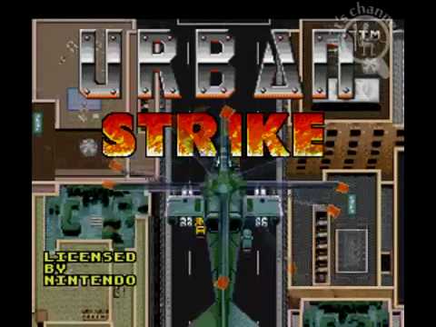 Urban Strike Super Nintendo