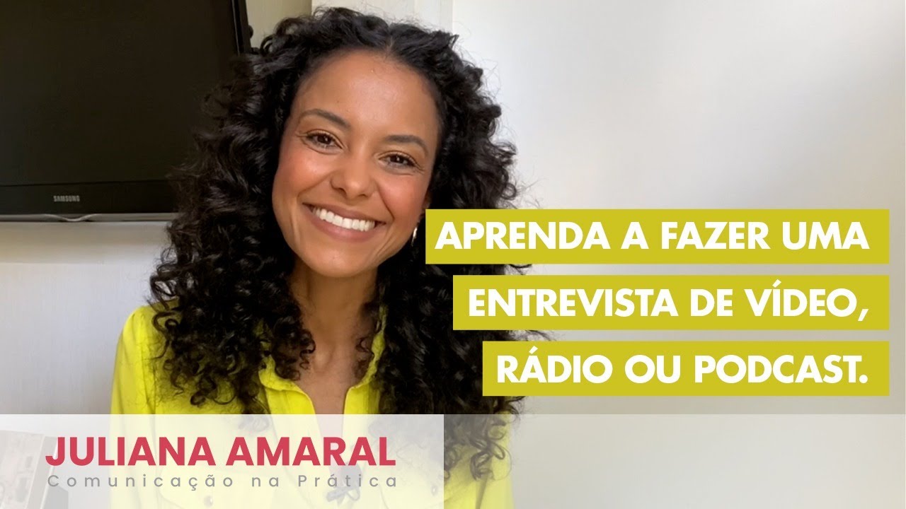 Aprenda a fazer uma entrevista de vídeo, rádio ou podcast. Comunicação na Prática 35