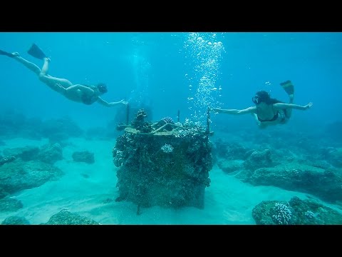 Snorkeling at Electric Beach (GoPro HD)