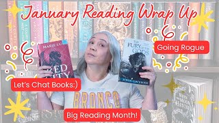 January Reading Wrap Up✨Let’s Chat About 📚 Books!✨ #bookrecommendations #bookreviews #fantasybooks