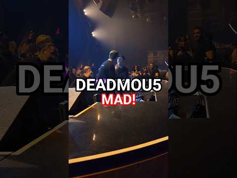 Deadmau5 was NOT happy at Zouk Nightclub! 😱 Wildest night seeing him & kaskade! #viral #viralvideos