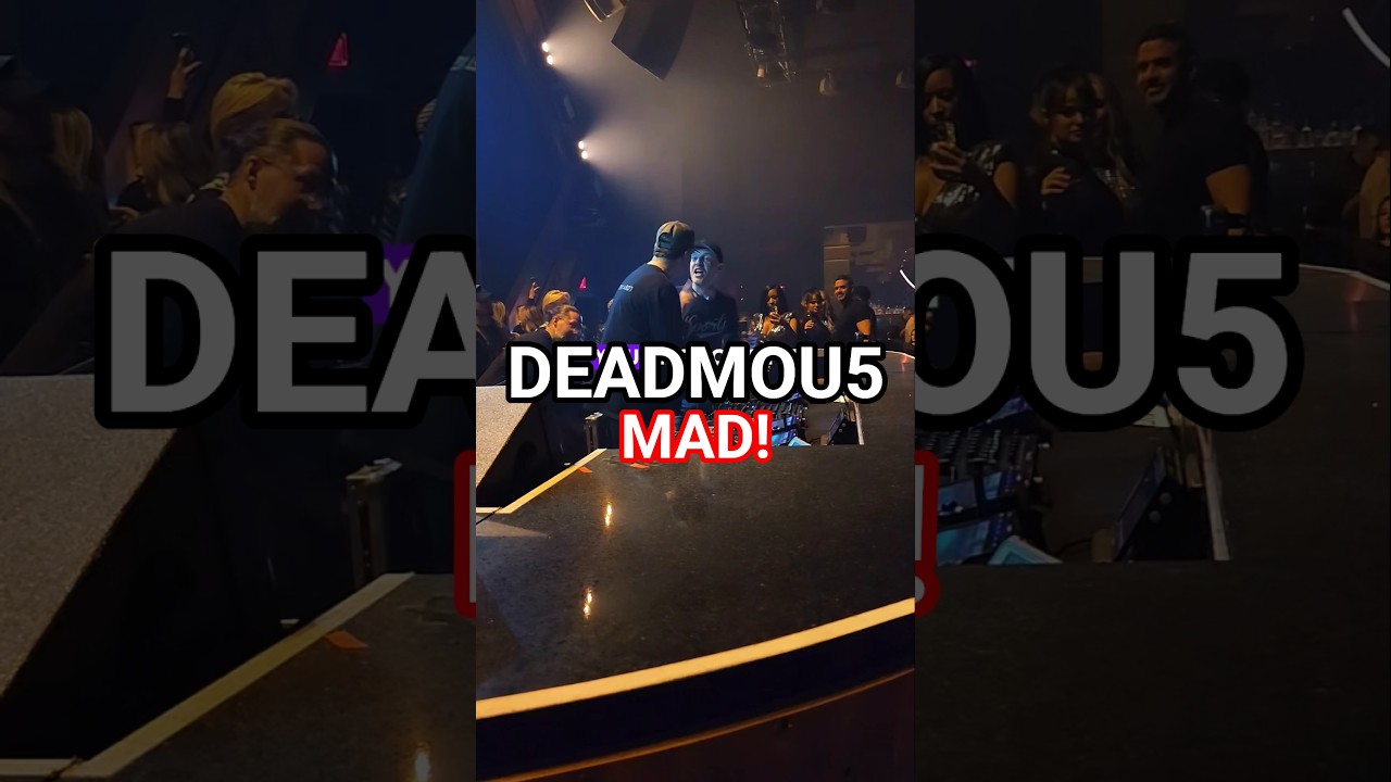 Deadmau5 was NOT happy at Zouk Nightclub! 😱 Wildest night seeing him & kaskade! #viral #viralvideos