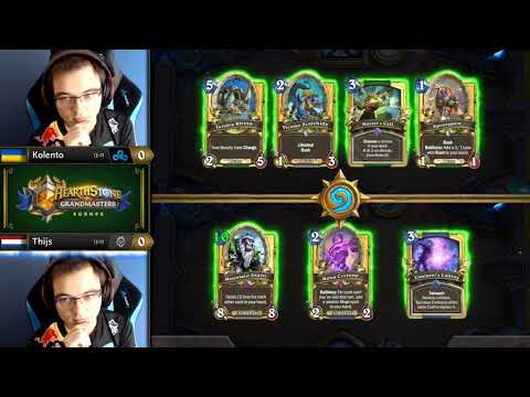 Kolento vs Thijs - Hearthstone Grandmasters Europe - Week 3