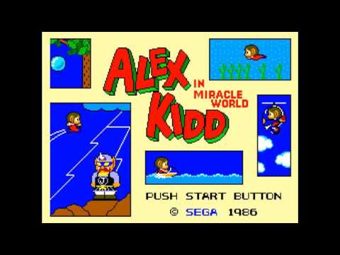 Alex Kidd in Miracle World (Master System PSG) - BGM 05: Janken - Rock Paper Scissors Minigame