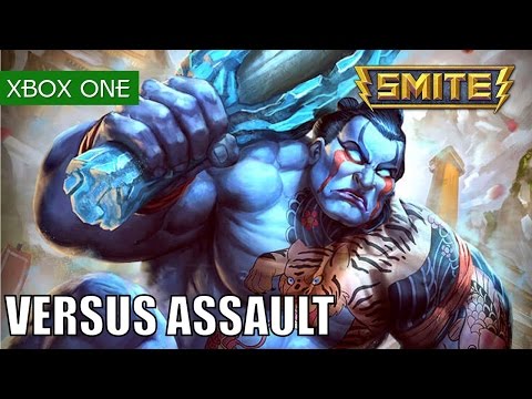 SMITE Gameplay Xbox One Assault Versus as Ymir - Let me whack you with my big fish ice club