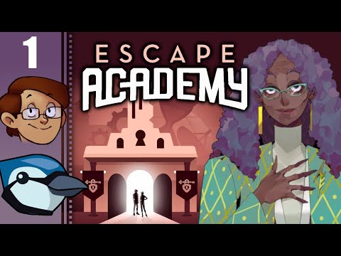 Let's Play Escape Academy Co-op Part 1 - Train to Become the Ultimate Escapist