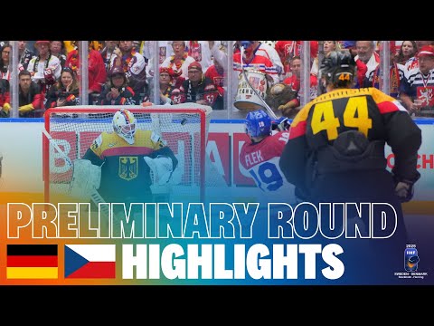 Highlights: GERMANY vs CZECHIA | 2025 #MensWorlds #IIHF