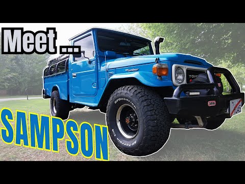 One epic 12ht converted Toyota FJ45 pickup!