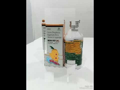 Calcium phosphorus magnesium zinc and vitamin d3 suspension,...