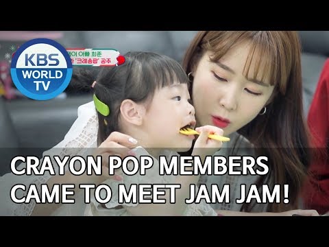 Crayon Pop members came to meet Jam Jam! [The Return of Superman/2019.12.29]