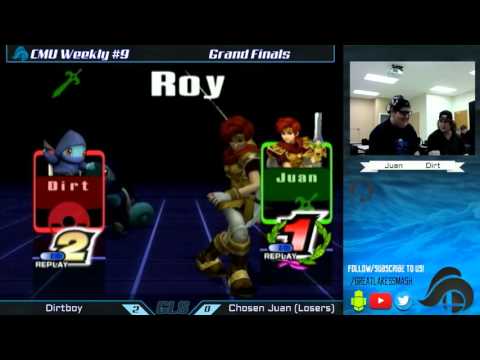 CMU Weekly 9 Grand Finals - Dirtboy (Squirtle) vs. Chosen Juan (Roy)