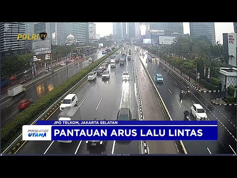 NTMC POLRI - PANTAUAN ARUS LALU LINTAS SORE 12/08/25
