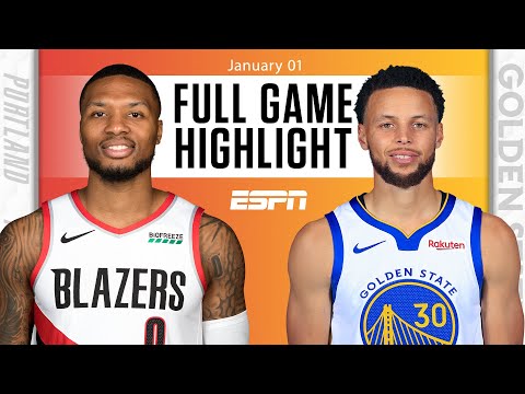波特蘭開拓者 vs. 金州勇士 [全場比賽精華] | NBA on ESPN (Portland Trailblazers vs. Golden State Warriors [FULL GAME HIGHLIGHTS] | NBA on ESPN)