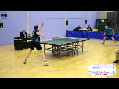 Tafeltennis Eredivisie Hilversum - Taverzo