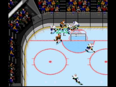 NHL 94 Glitch Goal - SNES