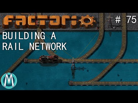 [Factorio 1.1 4K] Angel/Bobs Ep 75: Building A Rail Network