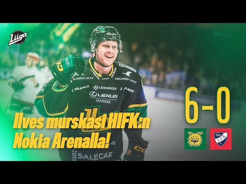 Fiilisvideo: Ilves otti revanssin ja murskasi HIFK:n Nokia Arenalla! 💪🔥