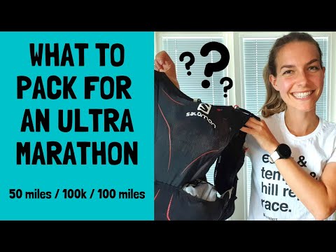 PACKING FOR AN ULTRAMARATHON - TIPS on mandatory gear & HOW to pack everything!