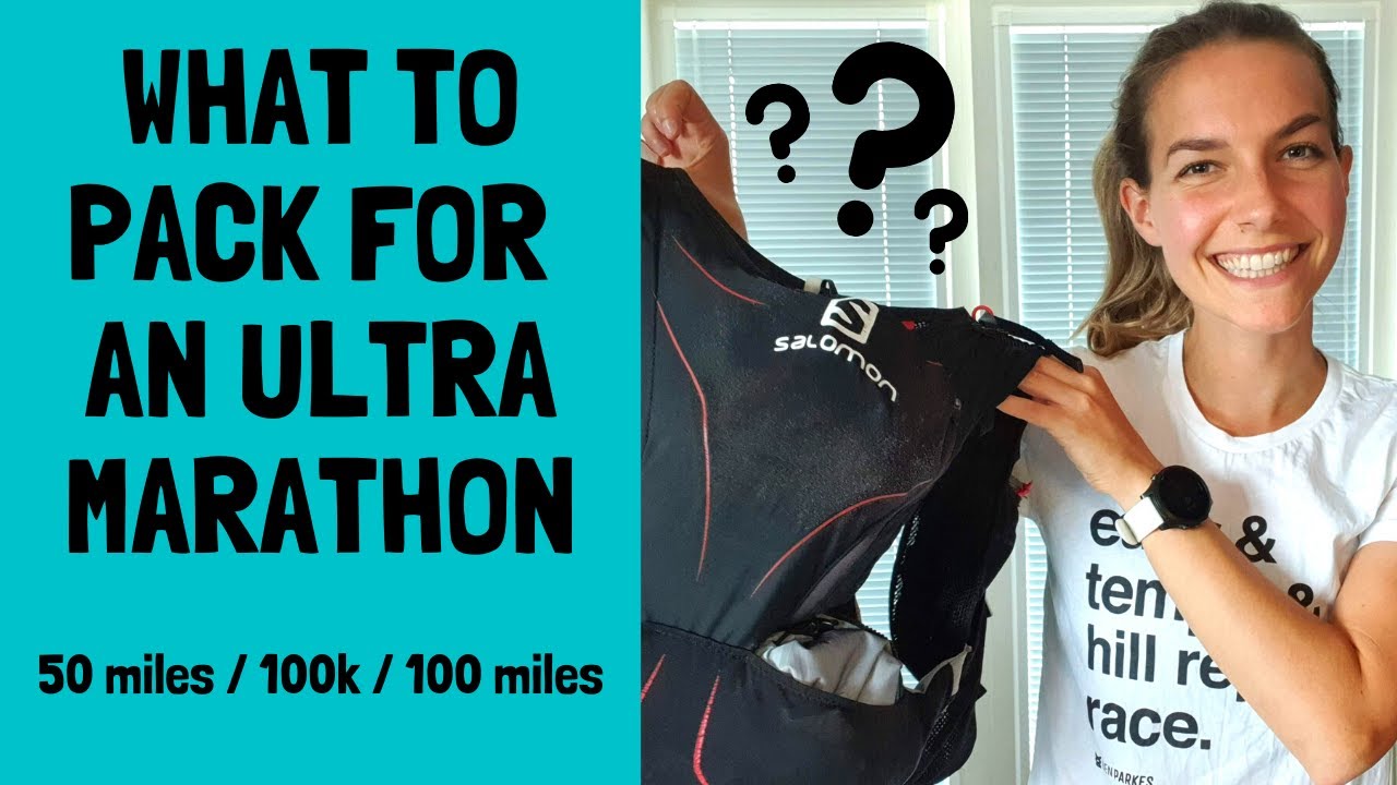 PACKING FOR AN ULTRAMARATHON - TIPS on mandatory gear & HOW to pack everything!