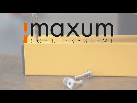 Unverlierbare maxum-Schraube für den Anlagenschutz