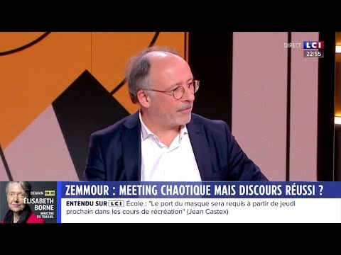 ZEMMOUR : MEETING CHAOTIQUE MAIS DISCOURS RÉUSSI ?