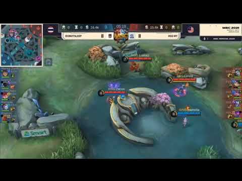 HELCURT CORE!!with only girl on the tournament | IDONOTSLEEP vs RSG MY Game 1|MSC 2021|MLBB|ENG.CAST