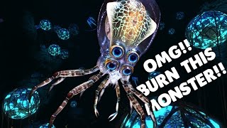 If You Find This Monster.. SWIM AWAY IMMEDIATLY! (Subnautica Gameplay)