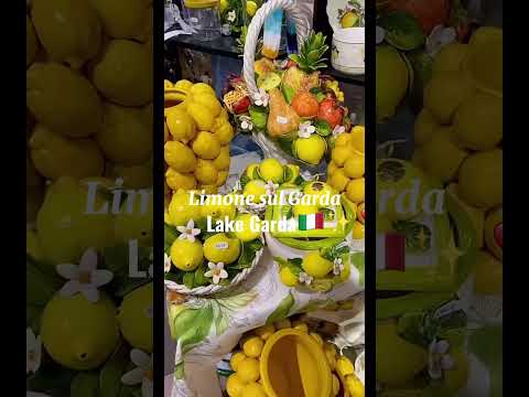 Limone sul Garda in Lake Garda #lakegarda #travel #italy #nature #italytravel