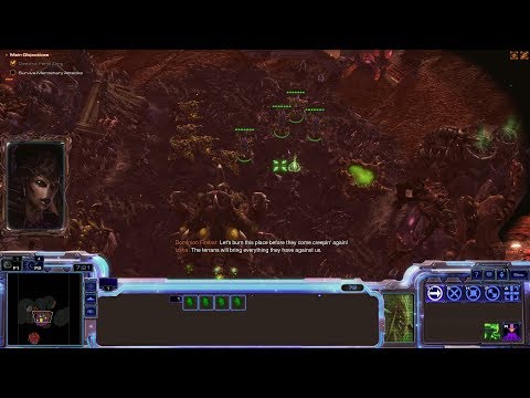 StarCraft 2 Co-op Campaign: Heart of the Swarm - Hydralisk Evolution Mission