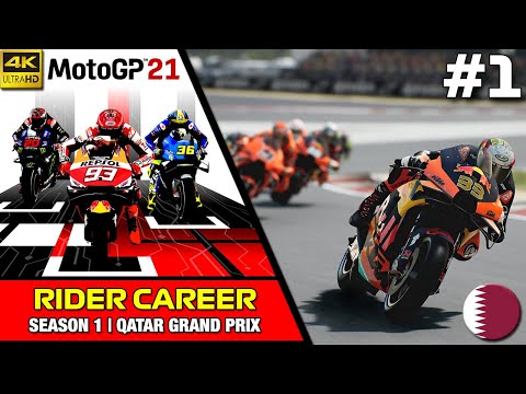 MotoGP 21 Rider Career Mode #1 | FIRST IMPRESSIONS & FIRST LOOK | PS5 4K60 Gameplay