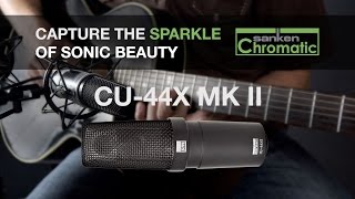 Video thumbnail for Sanken Chromatic CU-44X MK II Dual-Titanium Capsule Cardioid Mic by Sanken Chromatic
