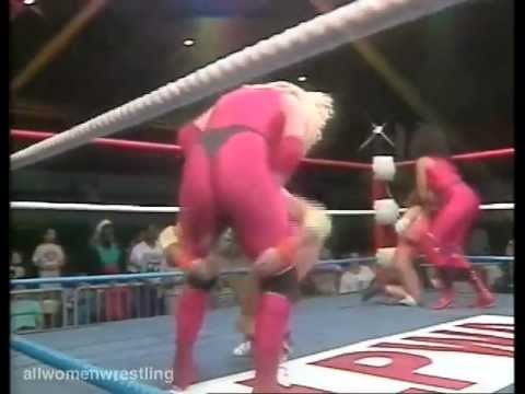 Cheryl Rusa and Sindy Paradise vs Bad Black and Beautiful - LPWA Ladies  Pro Wrestling