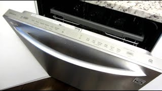 LG Quick Start Tutorial for Dishwasher | Touch Controls