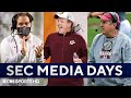 Nick Saban, Jimbo Fisher, Mike Fisher | SEC Media Days Preview | CBS Sports HQ