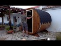 DIY Sauna Barrel Sauna Outdoor Sauna Kit