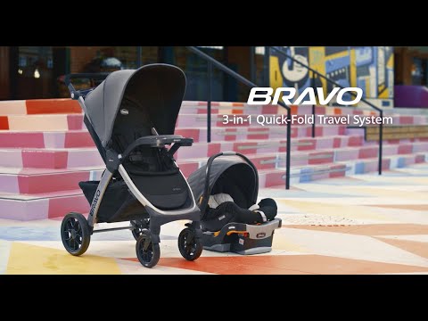 Chicco Bravo Trio Travel System - Demo video