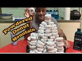 Powdered Donut Mountain 144 Donuts