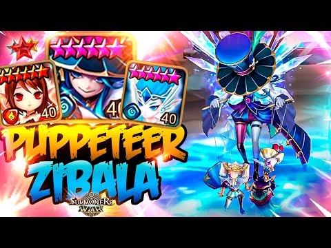 PERFECT CC TEAM with Zibala (Water Puppeteer) - Summoners War