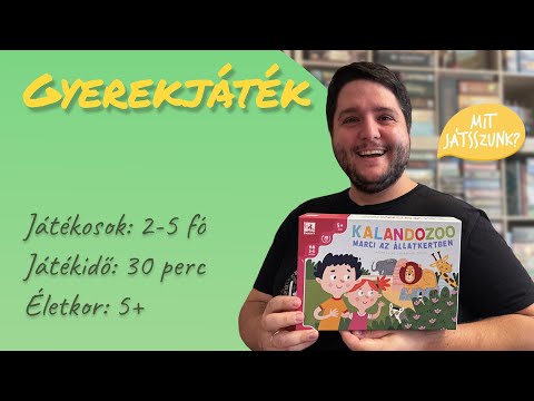 KalandoZoo - Marci az Állatkertben Játékbemutató - Mit Játsszunk?