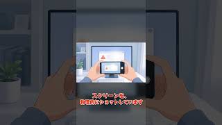 モニターをスマホで撮ってる人、それスクショじゃない！#解説 #shorts
