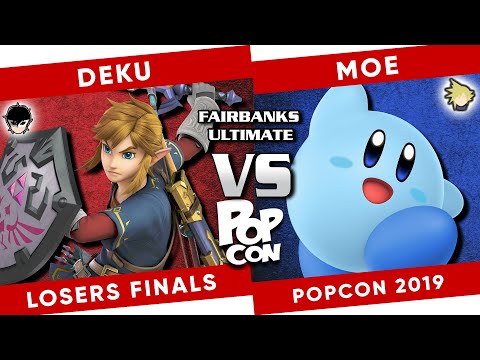 Fairbanks Popcon 2019: Deku (Link, Joker) vs Moe (Kirby, Cloud) - SSBU Losers Finals
