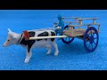 How To Make Bullock Cart Diy Woodworking Ideas Making Cow Bullock Cart From Wooden Stick
