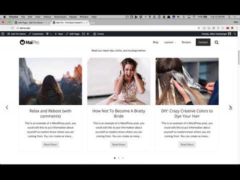 How To Create A Full-Width Home Page With Sections Template In Mai Theme (v1) for Genesis